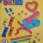 Crayola Dough Playset Craft Set 8 Pieces, 4 Rice Based Dough, Extruder, Molder