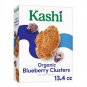 Kashi ORGANIC BLUEBERRY CLUSTERS Biscuit Breakfast Cereal 13.4oz 2 Pk