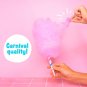 Cotton Candy Express ORANGE Floss Sugar Ice Cream Drinks 11 oz 2 Jars + 10 Cones