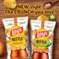 Lay’s Jalapeno Potato Chips Kettle Cooked Crunchy Spicy New Style 8 oz (3 Bags)