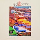 Jigsaw Puzzle 300 Pieces Red Barn Painted Dinghies 11"X15" 2023 Ceaco