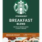 Starbucks Coffee BREAKFAST BLEND Keurig K-Cup Brewers Medium Roast 10ct Pods 2Pk