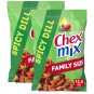 Chex Snack Mix SPICY DILL 13.5 Oz. (50% Less Fat Than Potato Chips) 2 Bags
