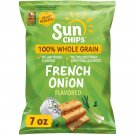 -Sunchips Multigrain Chips FRENCH ONION Flavor Snacks Sun Chips Grain 7Oz. 1 Bag