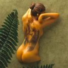 Tattoo Nude Woman Wall Sculpture Large  PD9504
