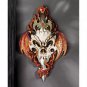 Skull and Sword Gothic Medieval Tribal Wall Sculpture Collectible Large 13" QS231931