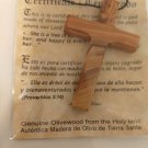 Olive Wood Pendant with necklace