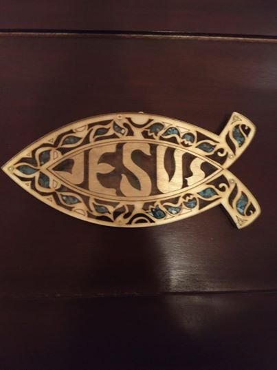 Jesus Fish Miracle - Wall hanging