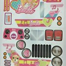 Power Wheels CBF64 Barbie Jeep Decal Sheet CBF64-0310A Sticker Set
