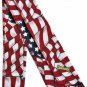 MiraCool Wavy American Flag Cooling Bandana Summer Heat Cooling For Neck or Head. Ideal For Pets Too