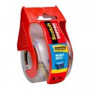 Scotch Tape Heavy Duty 1.5" Core Shipping Packaging Tape w/Dispenser