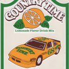 Country Time Lemonade #68 General Foods Vintage 1990's Nascar Racing Decal Static Cling