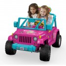 Barbie Fisher-Price® 12 Volt Dual Seat Power Wheels Jeep Wrangler