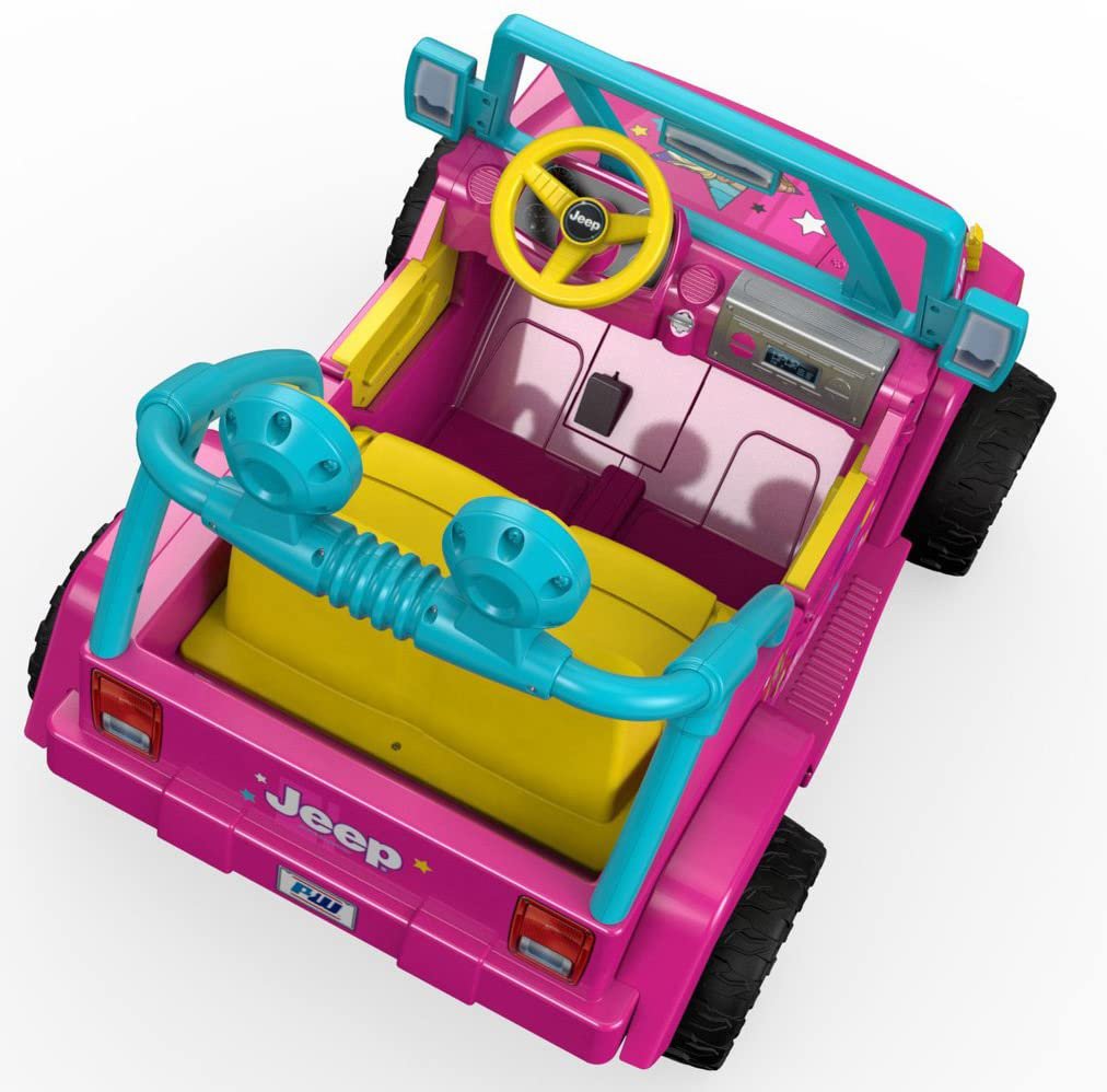 Barbie Fisher-Price® 12 Volt Dual Seat Power Wheels Jeep Wrangler