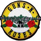 Guns n Roses Rock Band Logo Embroidered Iron on Cotton Patch GNR