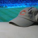 Chicago Bears Beige / Tan Embroidered Cap NFL Fan Shop Velcro Hat