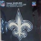NFL New Orleans Saints Team ProMark Aluminum Color Auto/Anything Emblem