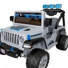 Your Theme (Grey) Power Wheels Jeep - Toy Story, Barbie, Hot Wheels, Princess, TMNT, OR Wonder Woman