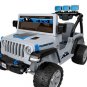 Your Theme (Grey) Power Wheels Jeep - Toy Story, Barbie, Hot Wheels, Princess, TMNT, OR Wonder Woman