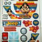 Your Theme (Blue) Power Wheels Jeep - Toy Story, Barbie, Hot Wheels, Princess, TMNT, OR Wonder Woman