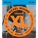 D'Addario XL Nickel Wound Electric Guitar Strings, EXL110 Regular Light