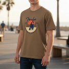 Fender XXL Men's Sunset Spirit Surf Rock "N" Roll T-Shirt, Olive Color Tee