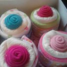 Diaper Cupcake Gift Boxes