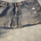 BLUE JEAN MINI SKIRT