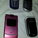 cell phone ( lot of 4)