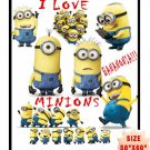MINIONS DESPICABLE ME CARTOON FLEECE BLANKET HOME BED GIFT 50" X 60"