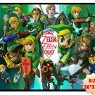 LEGEND OF ZELDA GAME ANNIVERSARY FLEECE BLANKET HOME GIFT 50" X 60"
