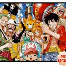 ONE PIECE LUFFY PIRATE MANGA NEW WORLD FLEECE BLANKET 1 HOME BED GIFT SIZE 50" X 60"
