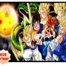 DRAGONBALL Z SUPER SAIYAN GOKU VEGETA FUSION FLEECE BLANKET 9 50"X60"