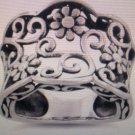Hand-crafted Sterling Silver (.925) Flowers Ring