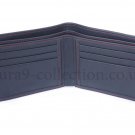 New Men's Wallet Bi-fold, Soft Grain Original Cow Leather, Free Gift Pack Box,