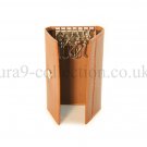 Key Wallet - Original Cow Leather - Brand New High Quality - Stud Button Close