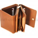 High Quality Trifold Women's Wallet NAPA Original Cow Leather Free Gift Pack Box
