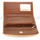 Women Wallet Trifold Clutch, Original Leather NAPA - Brand New - Free Gift Pack
