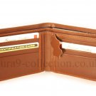Men's Bi-Fold Wallet, Genuine Cow Leather NAPA, New with free Gift Pack