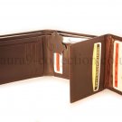 New Men's Wallet, Original Leather NAPA, High Quality Free Box Pack, Bi-Fold