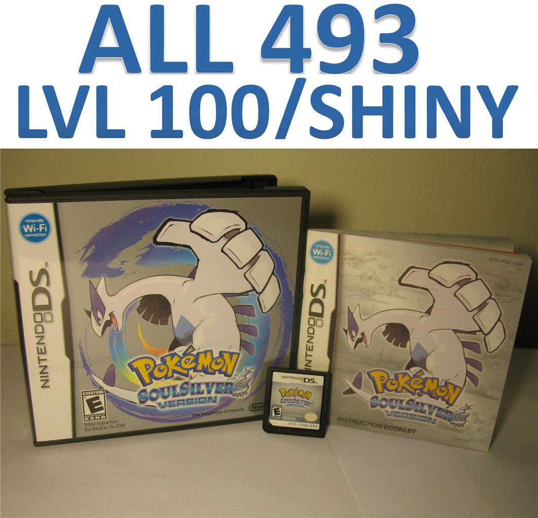 pokemon soulsilver ds game pokemon soulsilver ds game