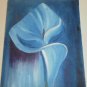 Lily oil painting