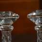 crystal candle holder set