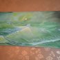 Night wild sea painting