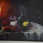 candle oil painting