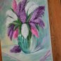 summery flower oil painting