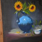 sunflower oil painting