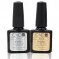 2PCS/SET CND Shellac Top & Base Coat  Nail Polish