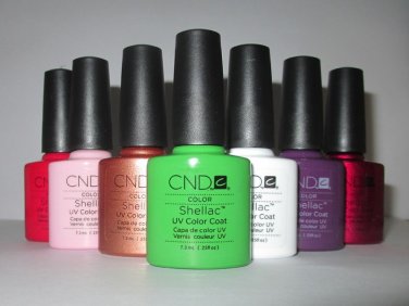 6Pcs/lot Shellac Soak Off UV Gel Polish