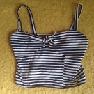 Urban Outfitters Kimchi & Blue Striped Corset Top Extra Small XS